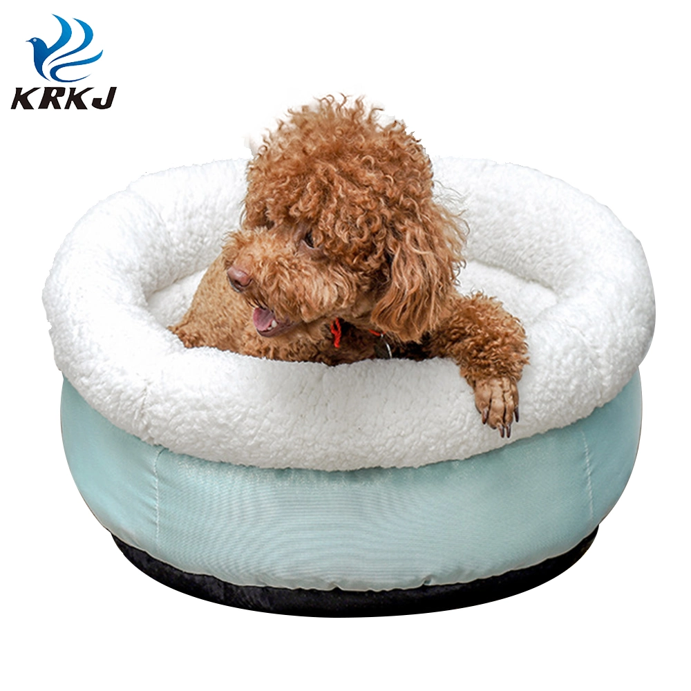 Tc-019 Wholesale Winter Indoor Dog and Cat Sleeping Round Bed House