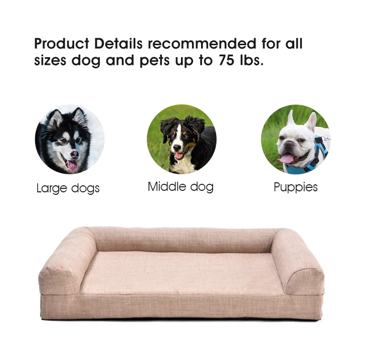 Wholesale Luxury Dog Pet Bed High Grade Puppy Cat Dog Bed