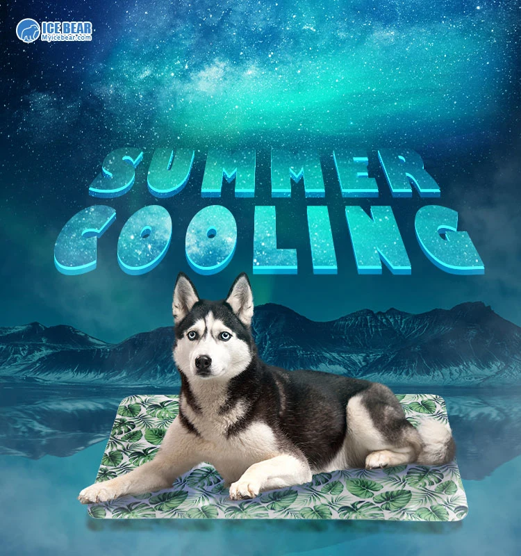 Manufacture New Fashion Waterproof Dog Ice Silk Cooling Mat Gel Dog Sleeping Pad Pets Resting Cool Bed Cool Mattress to Sleep