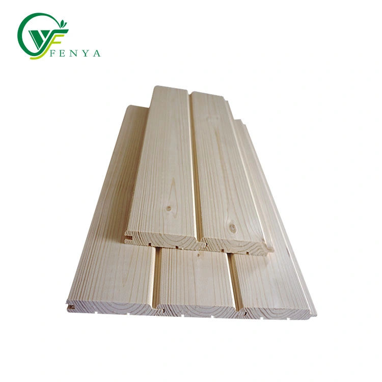 Wholesale Solid Sauna Wood Wood Finland White Pine Spruce Timber