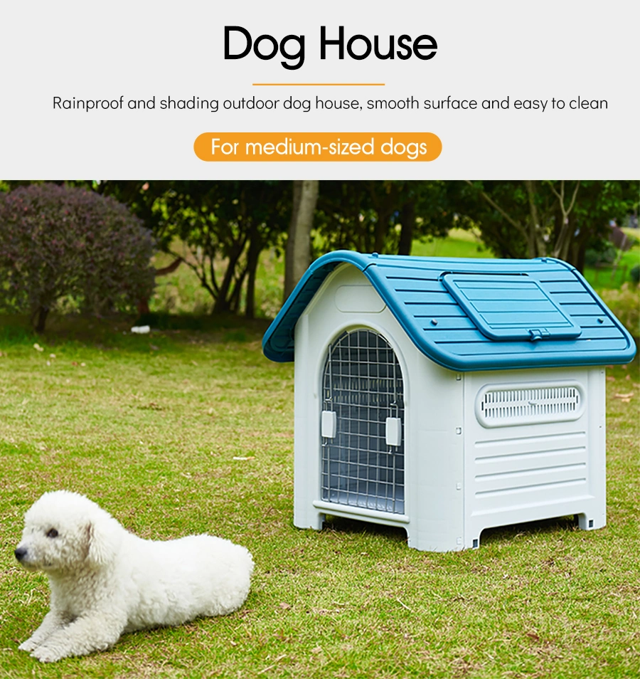Good PP Material Pet Dog House Accept Custom Colors Sizes Portable Kennel Easy Access