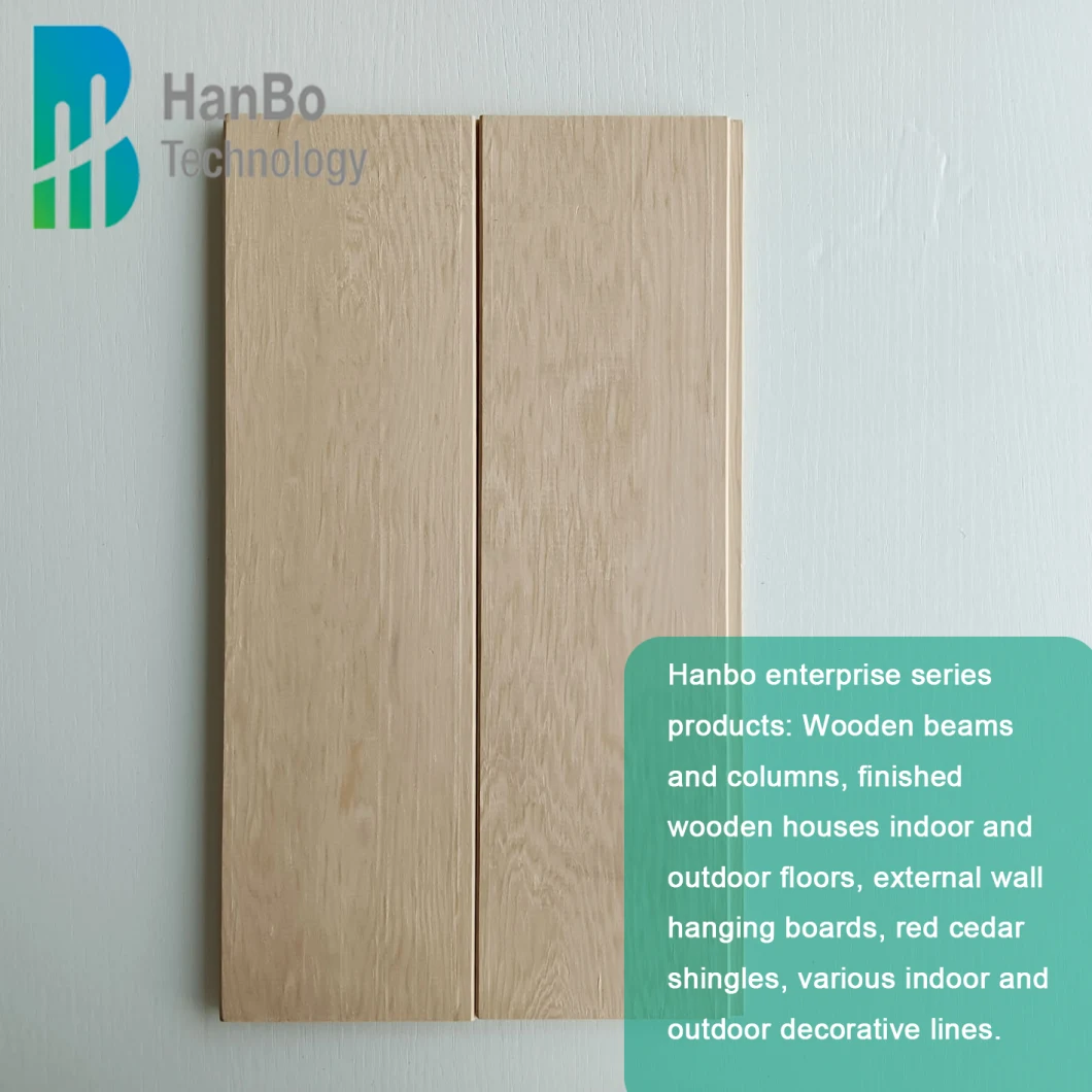Waterproof Anticorrosion Solid Wood Pine Wood for Comemrcial Wall Panel/Floor