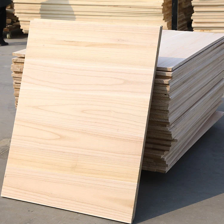 15mm Thickness Solid Paulownia Wood