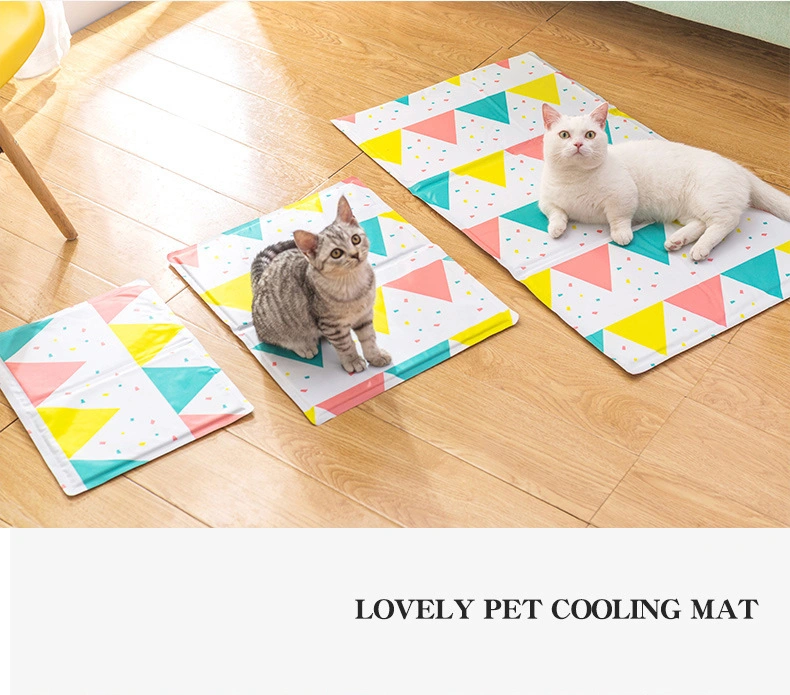 Hot Selling Pet Supplies One Piece Hair Replacement Pet Summer Cooling Ice Pad Washable Dog Kennel Mattress