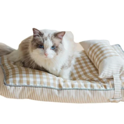 Soft Pet Bed and Pillow Pet Padded Mattress for Small Dogs Cat Wbb21107