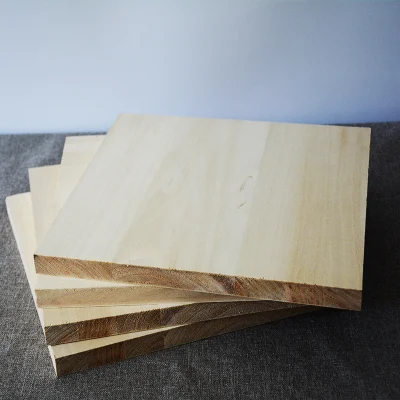 Customized Paulownia Wood Decorative Material and Solid Wood Board