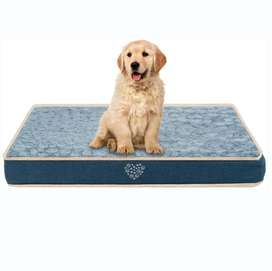 Removable Washable Crate Pad Bed Mat Pet Crate Mattress for Cats and Dogs