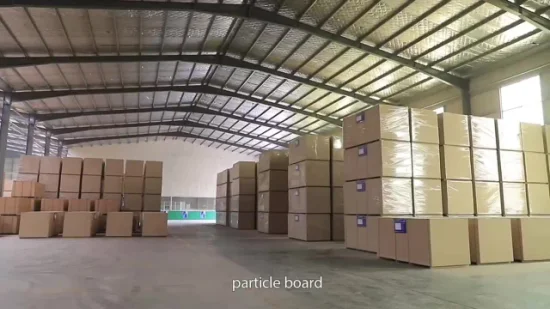 Wholesale Warm White Wood Grain Melamine Particleboard