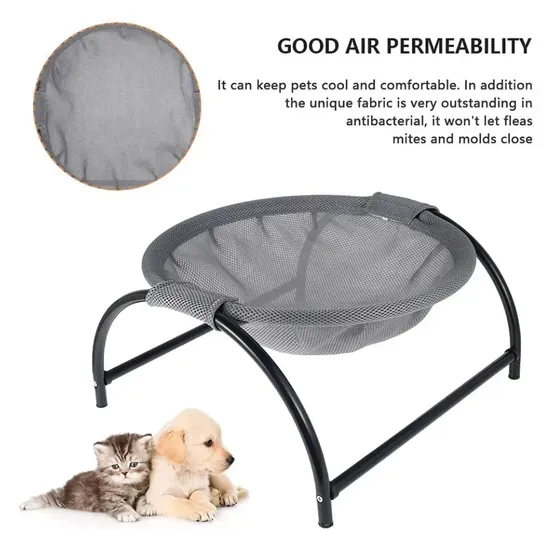 Portable Cooling Pet Dog Bed Raised Camping Washable Foldable Cat Beds