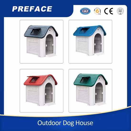 Custom Logo Luxury Detachable Indoor Plastic Pet Cages Villa Creative Cat Dog House