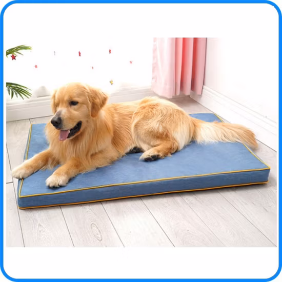 Custom Printed Dogbed Large Dog Bed Waterproof Orthopedic Memory Form Pet Mattress